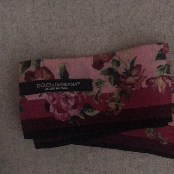 Dolce & Gabbana twill head scarf - Picture 3 of 3